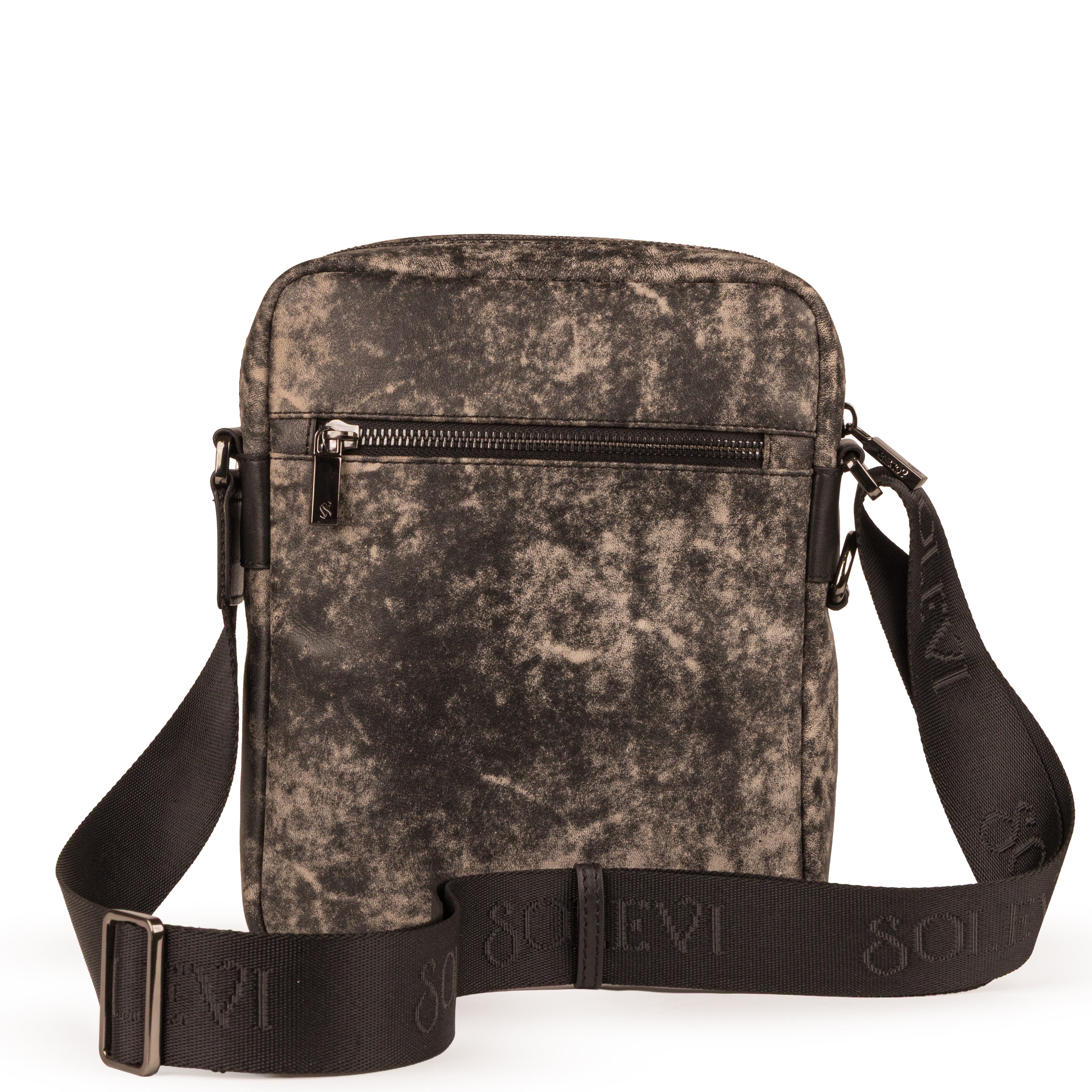 Ciro Premium Leather Messenger Bag for Men – Black