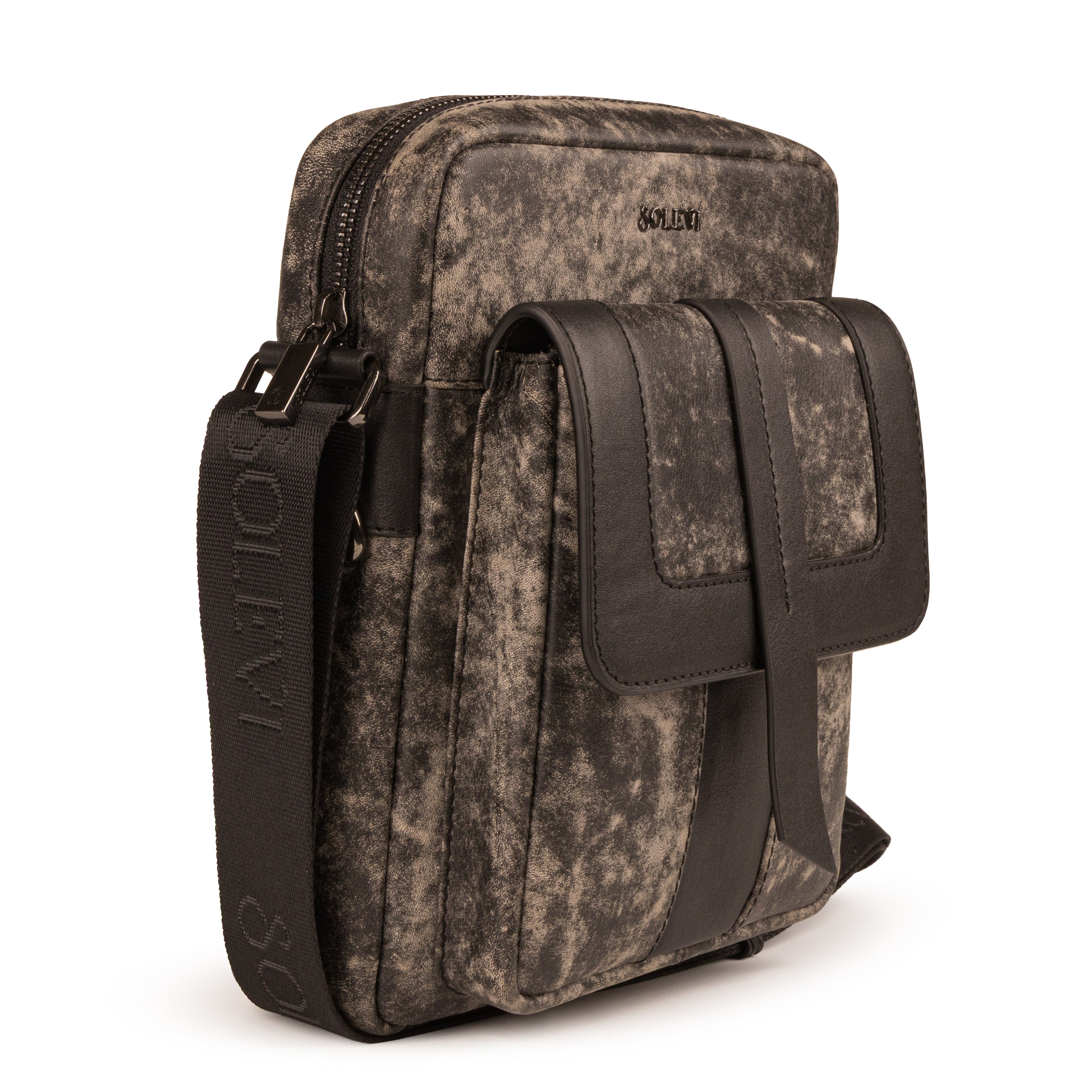 Ciro Premium Leather Messenger Bag for Men – Black