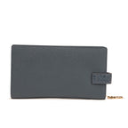 Reine Premium Leather Zip Around Wallet for Women – Cadet Blue
